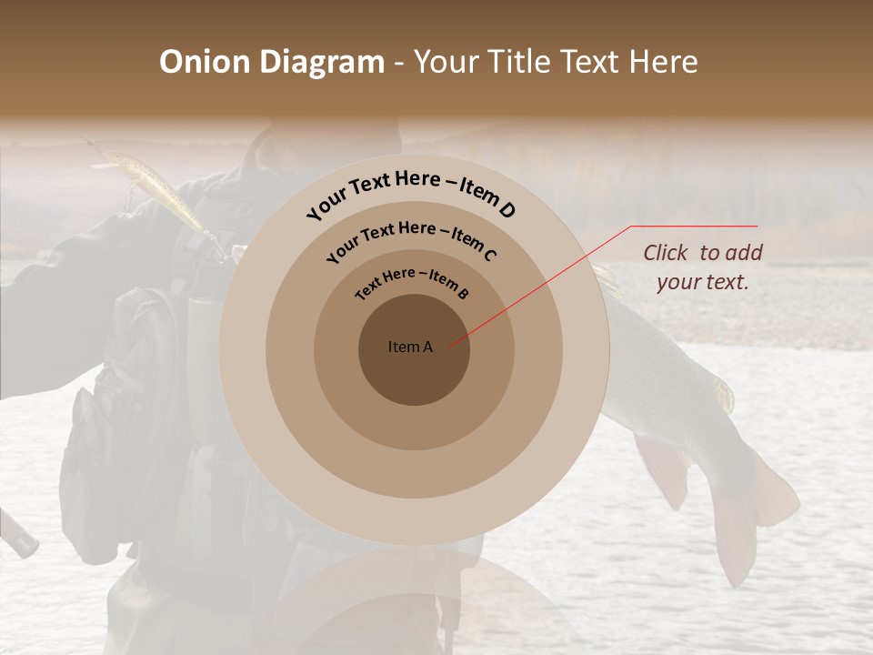 Fly Sport Lake PowerPoint Template