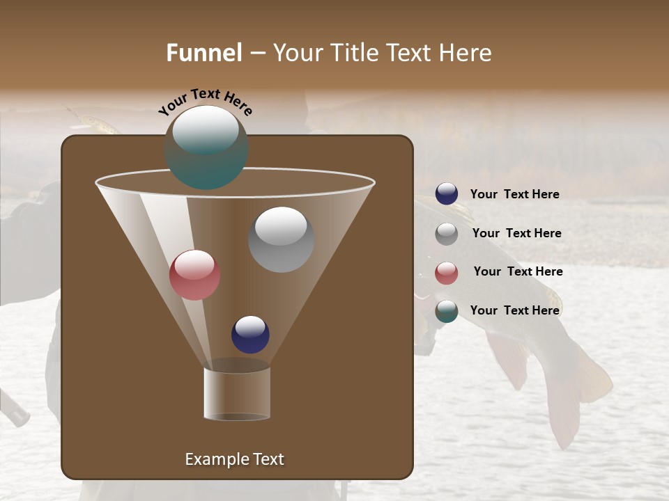 Fly Sport Lake PowerPoint Template