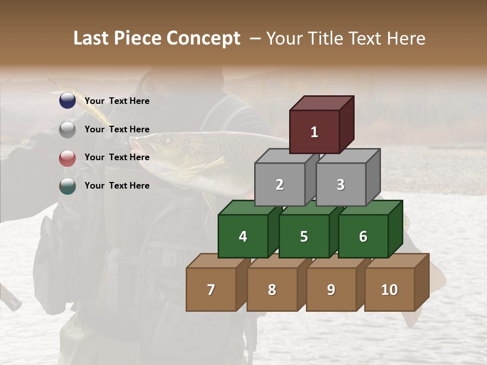 Fly Sport Lake PowerPoint Template