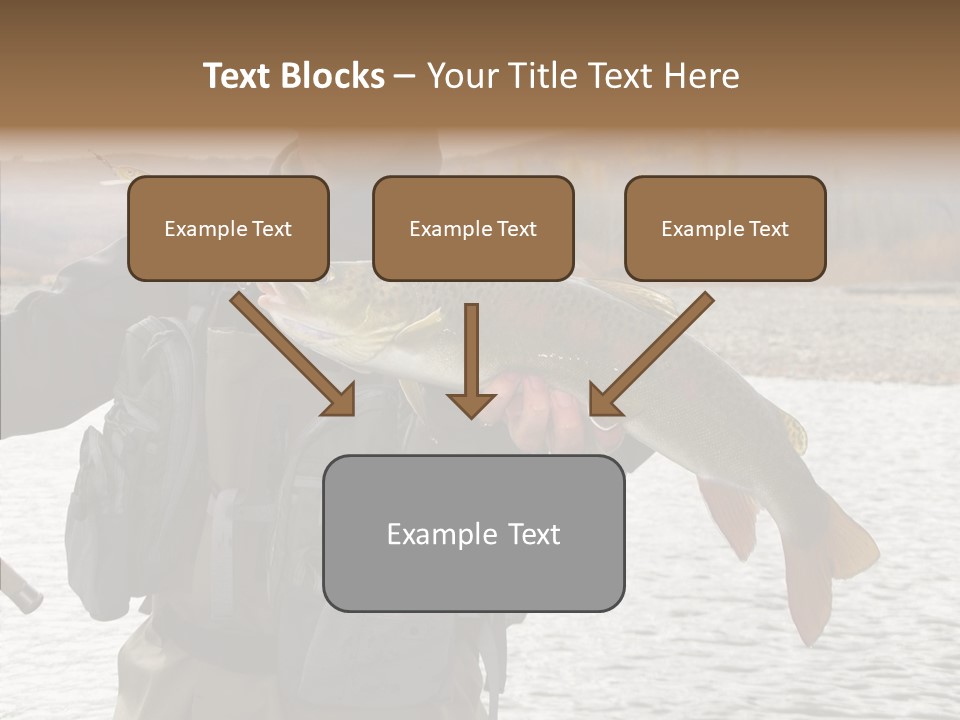 Fly Sport Lake PowerPoint Template