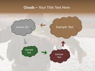 Fly Sport Lake PowerPoint Template