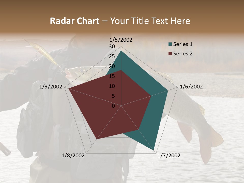 Fly Sport Lake PowerPoint Template