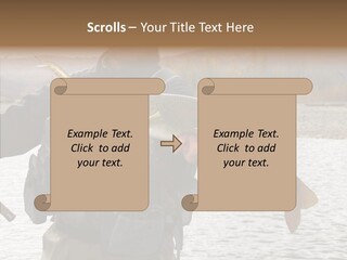 Fly Sport Lake PowerPoint Template