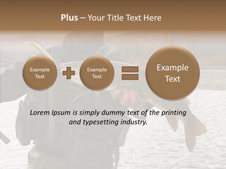 Fly Sport Lake PowerPoint Template