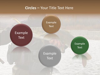 Fly Sport Lake PowerPoint Template