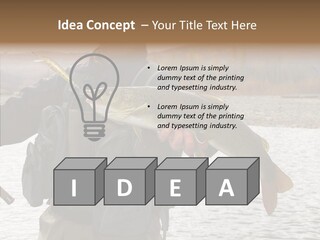 Fly Sport Lake PowerPoint Template