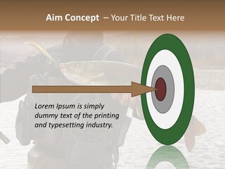 Fly Sport Lake PowerPoint Template