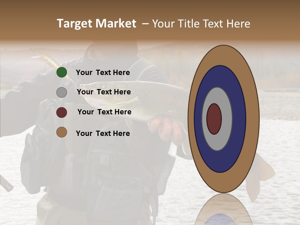 Fly Sport Lake PowerPoint Template