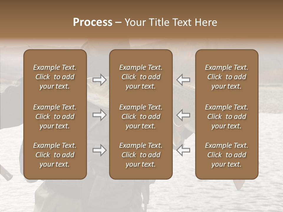 Fly Sport Lake PowerPoint Template