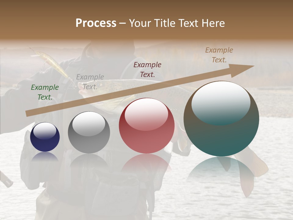 Fly Sport Lake PowerPoint Template