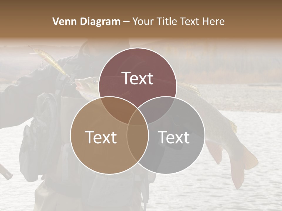 Fly Sport Lake PowerPoint Template