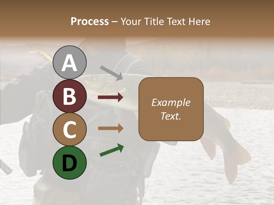 Fly Sport Lake PowerPoint Template