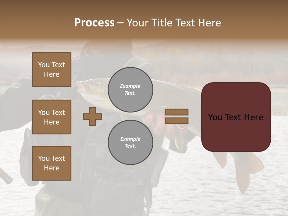 Fly Sport Lake PowerPoint Template