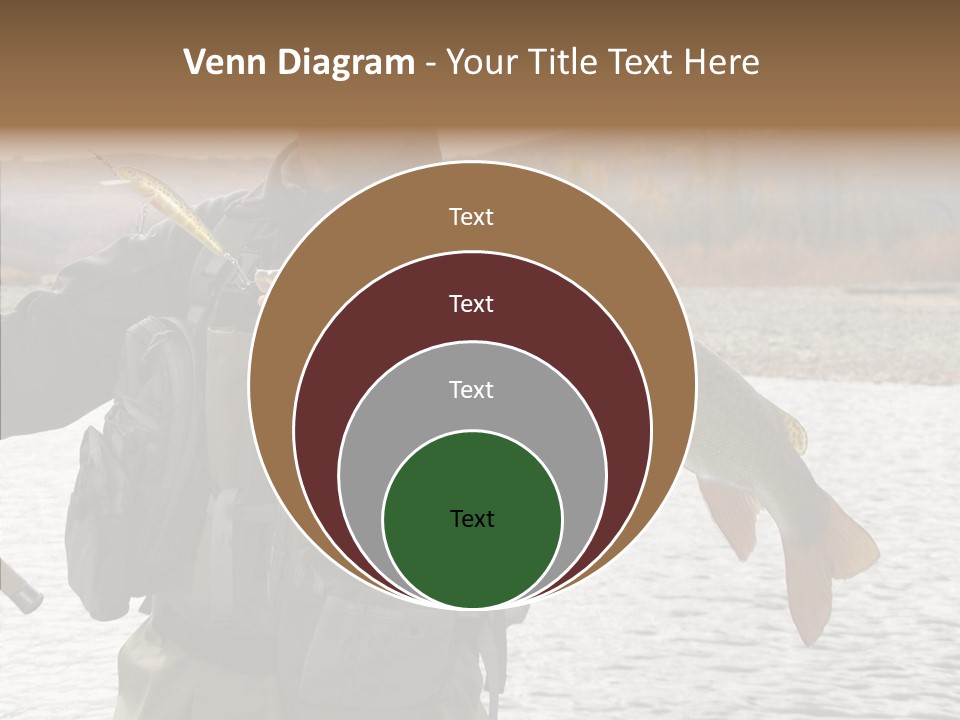 Fly Sport Lake PowerPoint Template