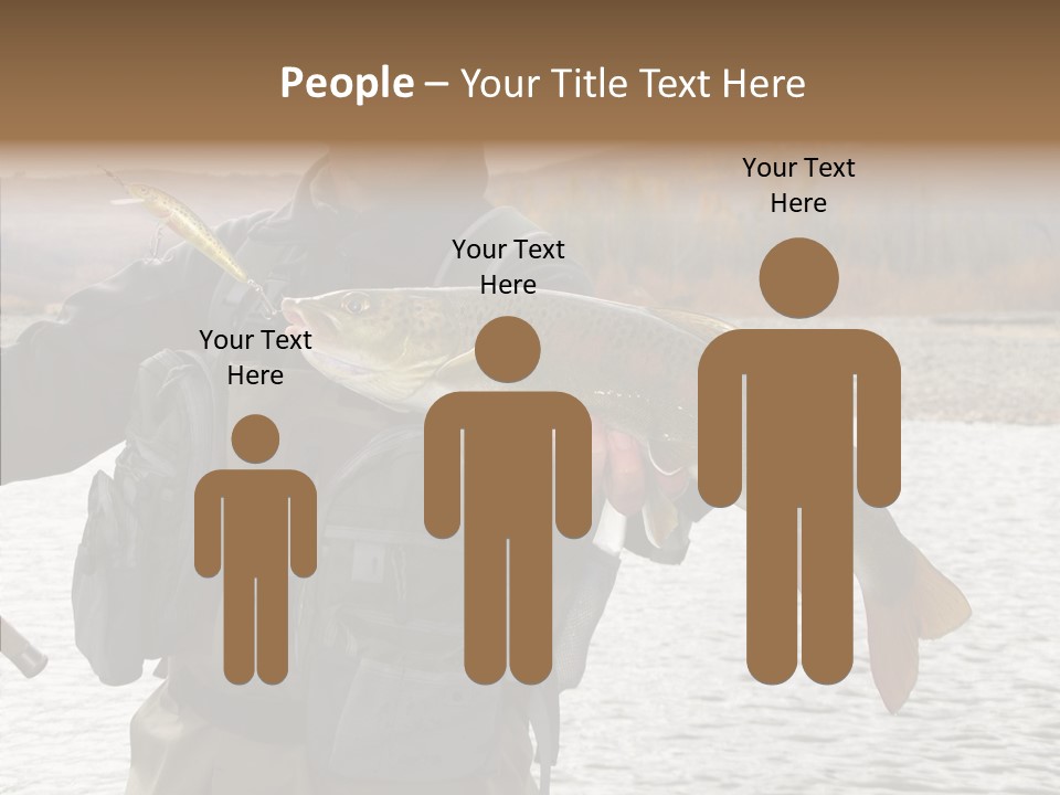 Fly Sport Lake PowerPoint Template