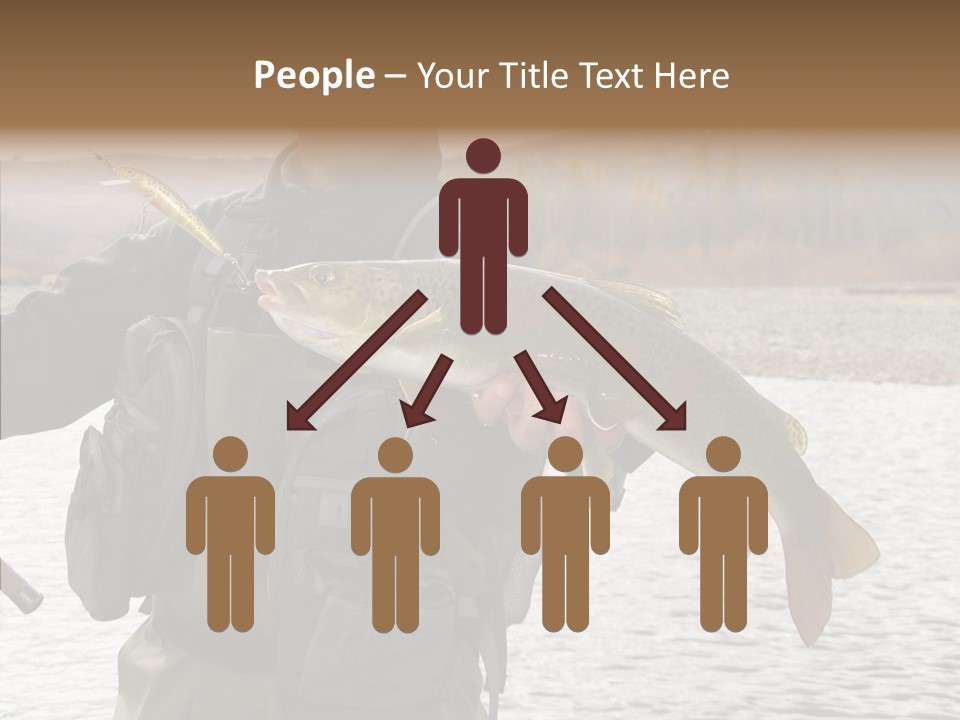 Fly Sport Lake PowerPoint Template