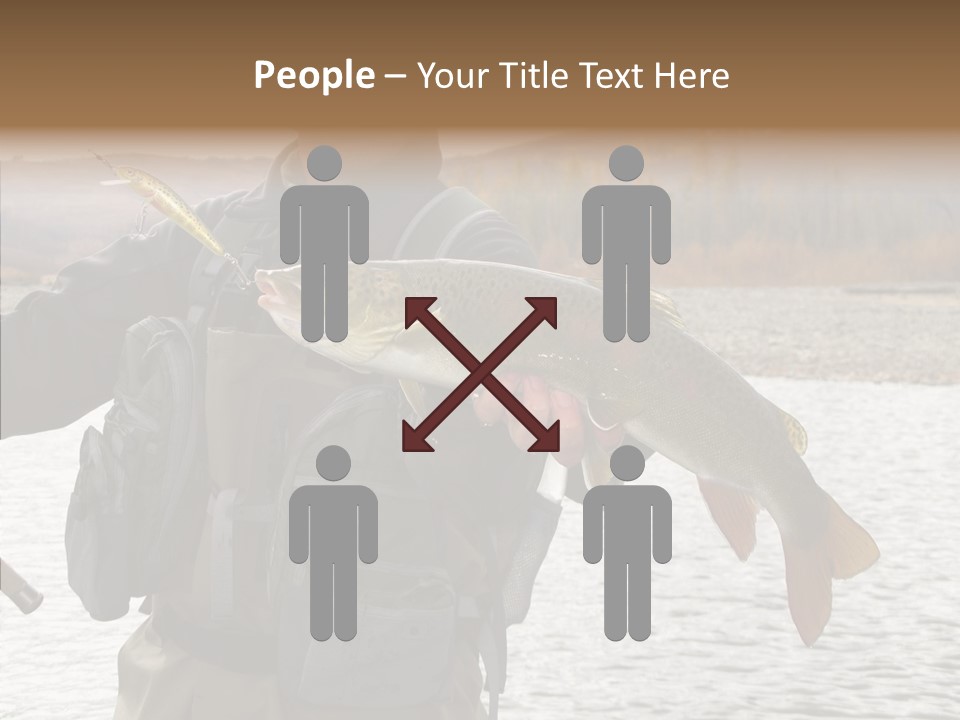 Fly Sport Lake PowerPoint Template