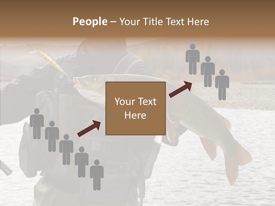 Fly Sport Lake PowerPoint Template