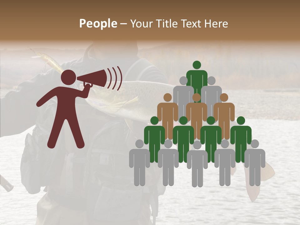 Fly Sport Lake PowerPoint Template