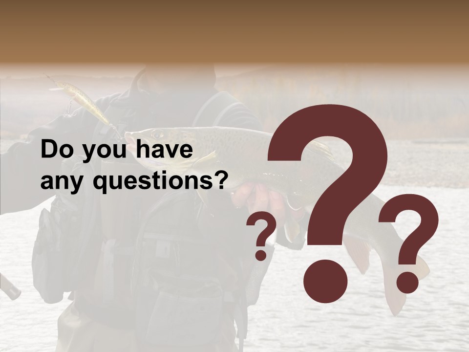 Fly Sport Lake PowerPoint Template