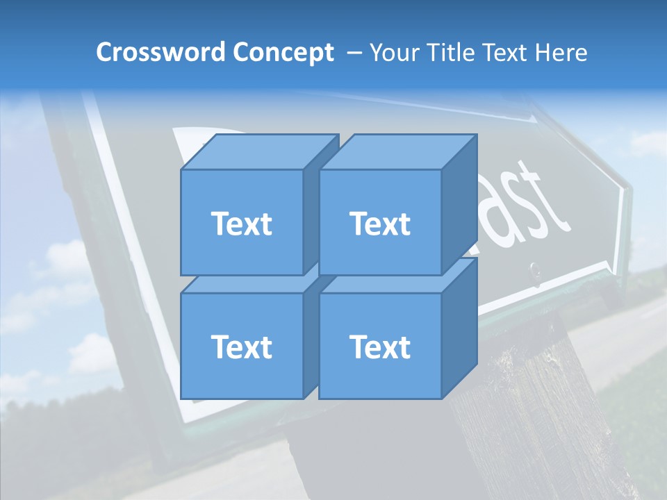 Aim Countryside Mark PowerPoint Template