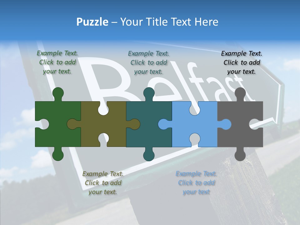 Aim Countryside Mark PowerPoint Template