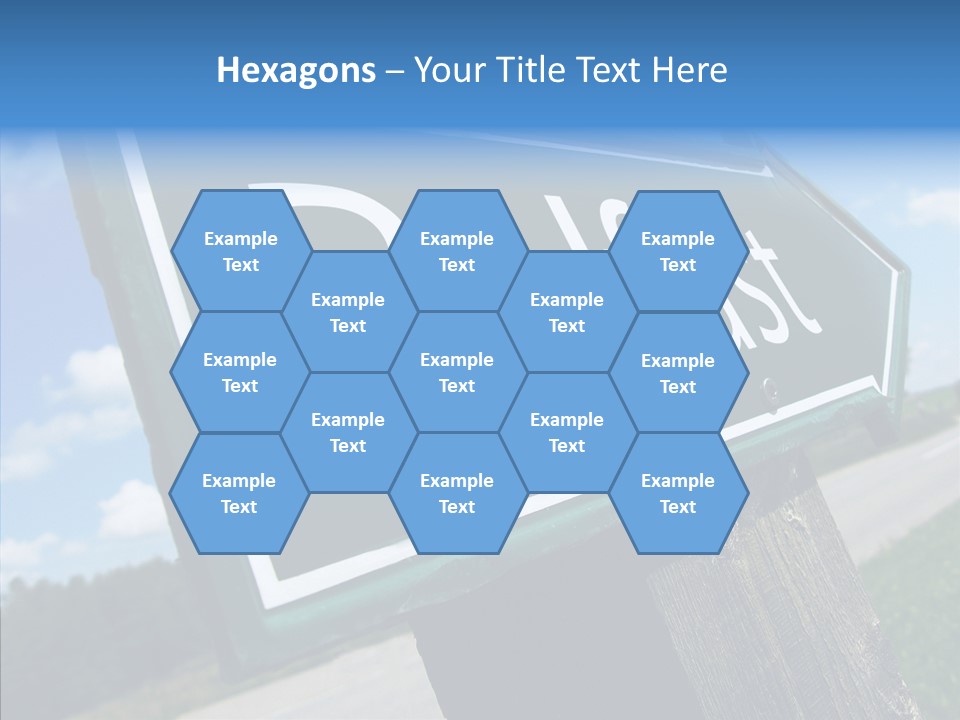 Aim Countryside Mark PowerPoint Template