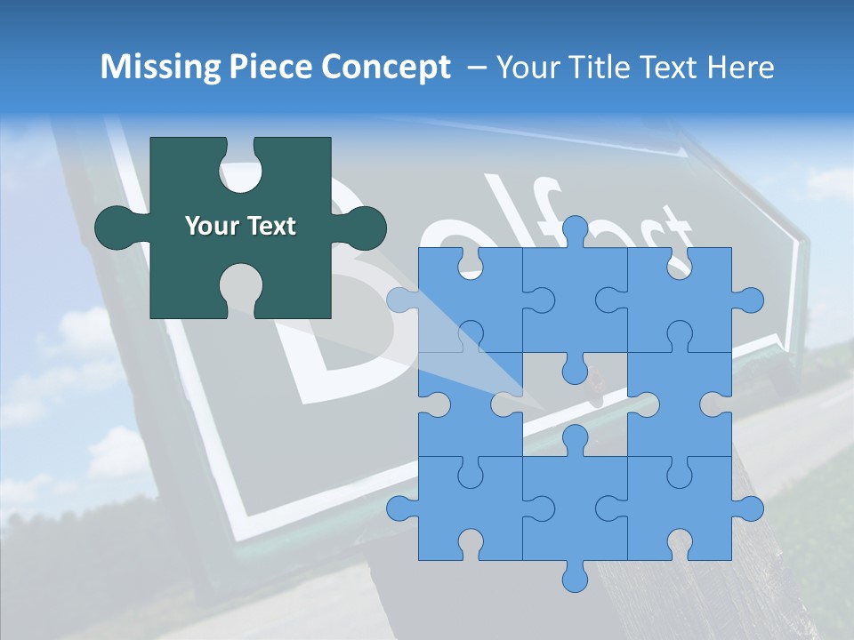 Aim Countryside Mark PowerPoint Template