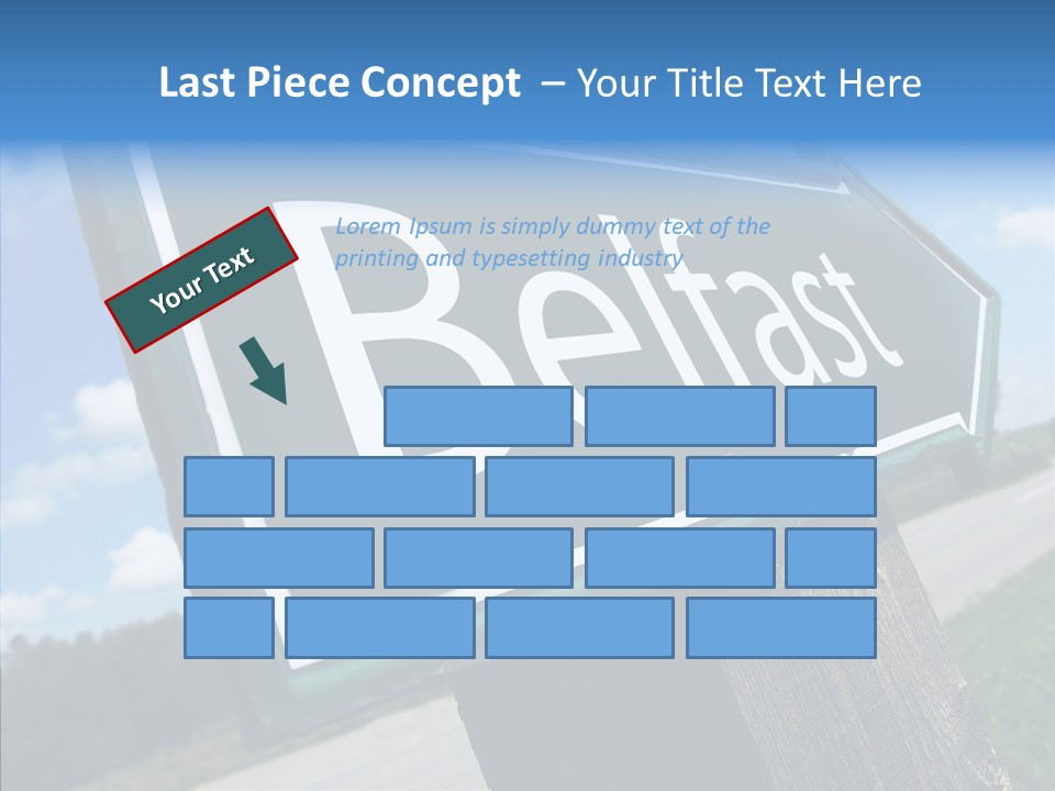 Aim Countryside Mark PowerPoint Template