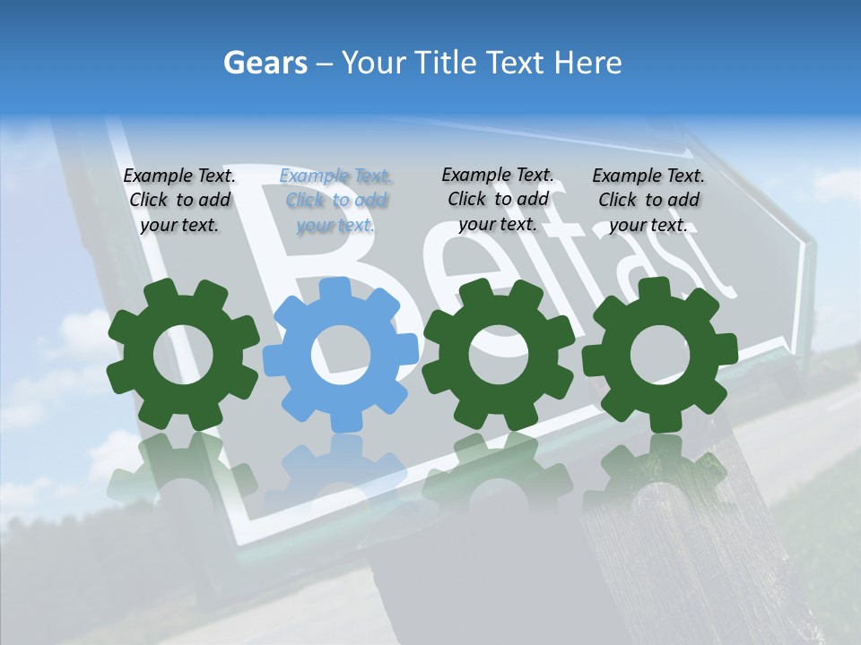 Aim Countryside Mark PowerPoint Template