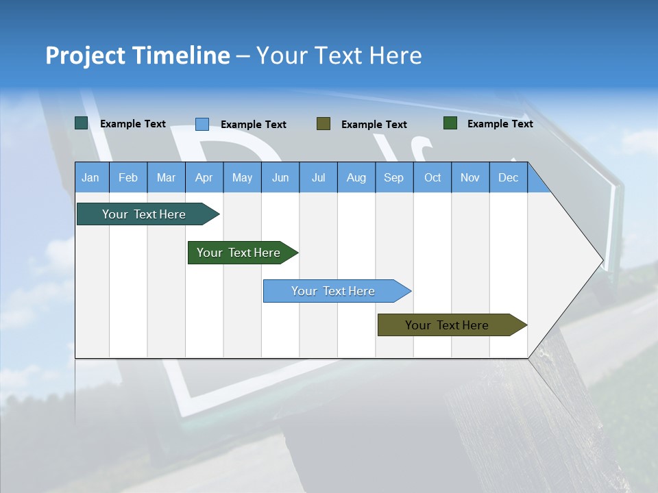 Aim Countryside Mark PowerPoint Template