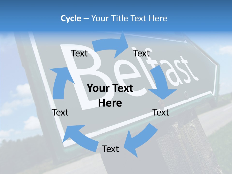 Aim Countryside Mark PowerPoint Template