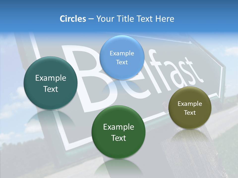 Aim Countryside Mark PowerPoint Template