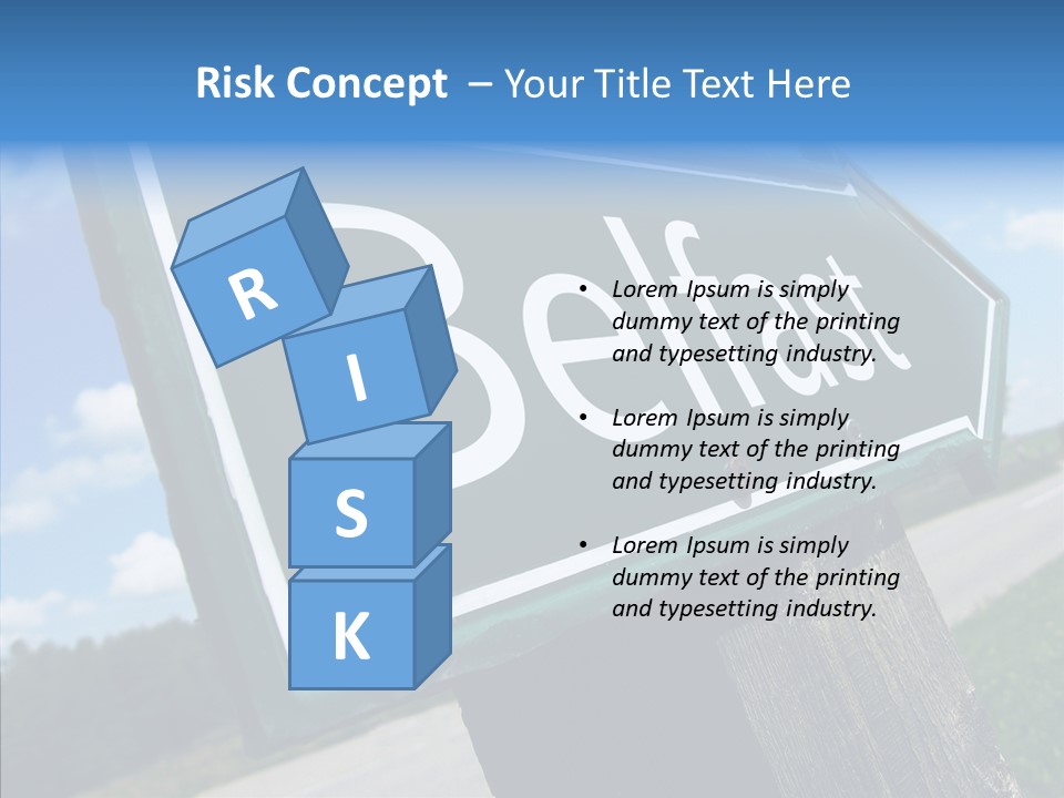 Aim Countryside Mark PowerPoint Template