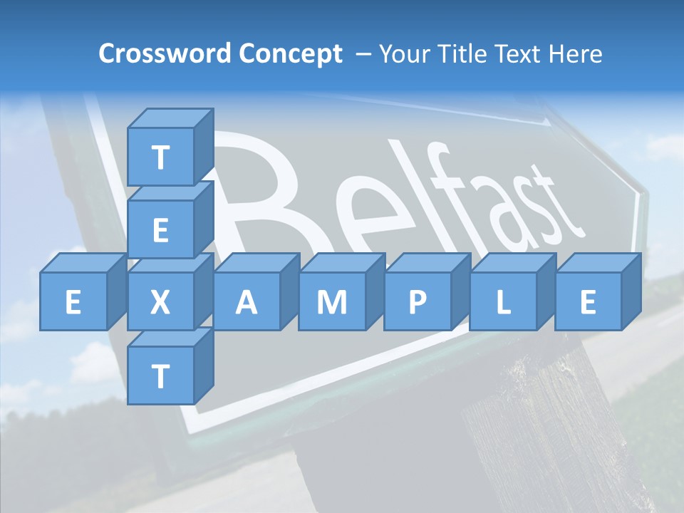 Aim Countryside Mark PowerPoint Template
