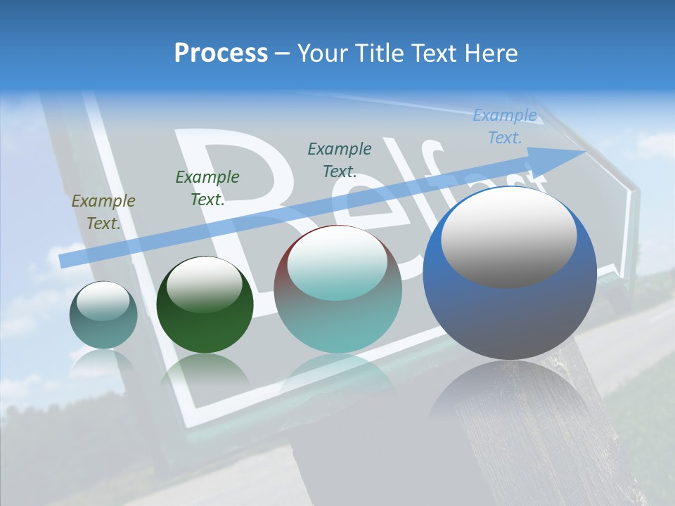 Aim Countryside Mark PowerPoint Template