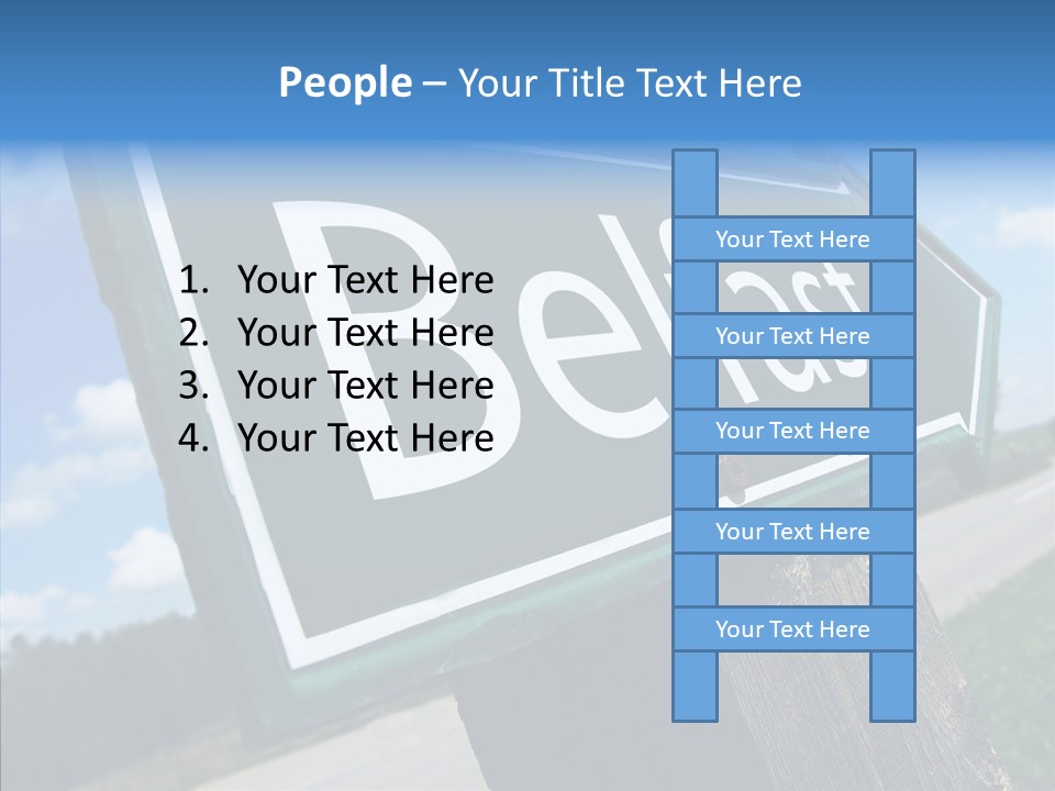 Aim Countryside Mark PowerPoint Template
