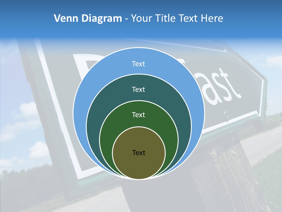 Aim Countryside Mark PowerPoint Template