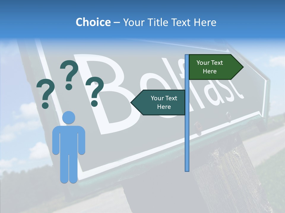 Aim Countryside Mark PowerPoint Template