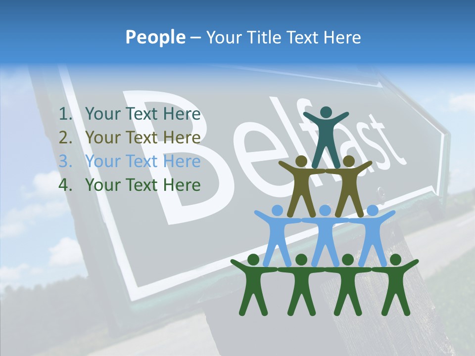 Aim Countryside Mark PowerPoint Template