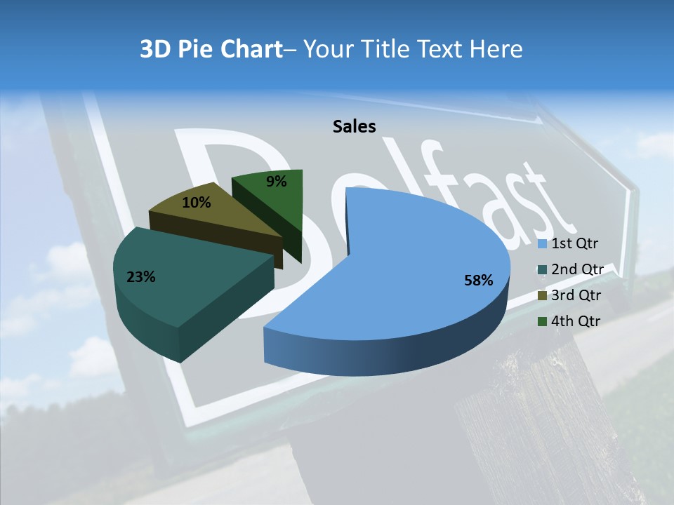 Aim Countryside Mark PowerPoint Template