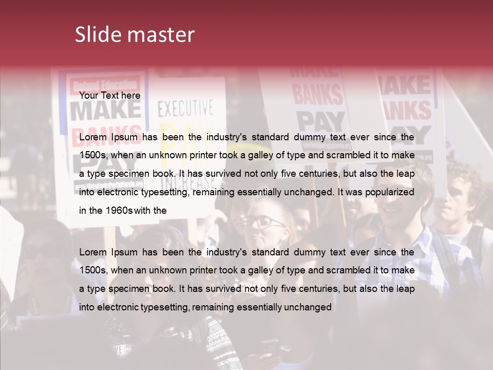 Wooden Ornament Valentine Day PowerPoint Template