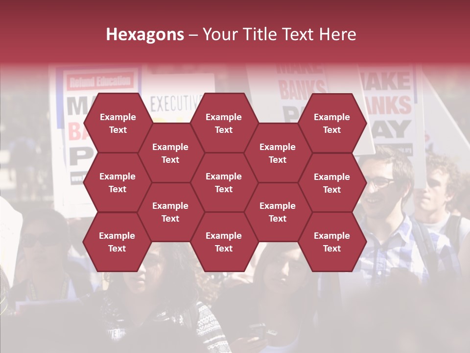 Wooden Ornament Valentine Day PowerPoint Template