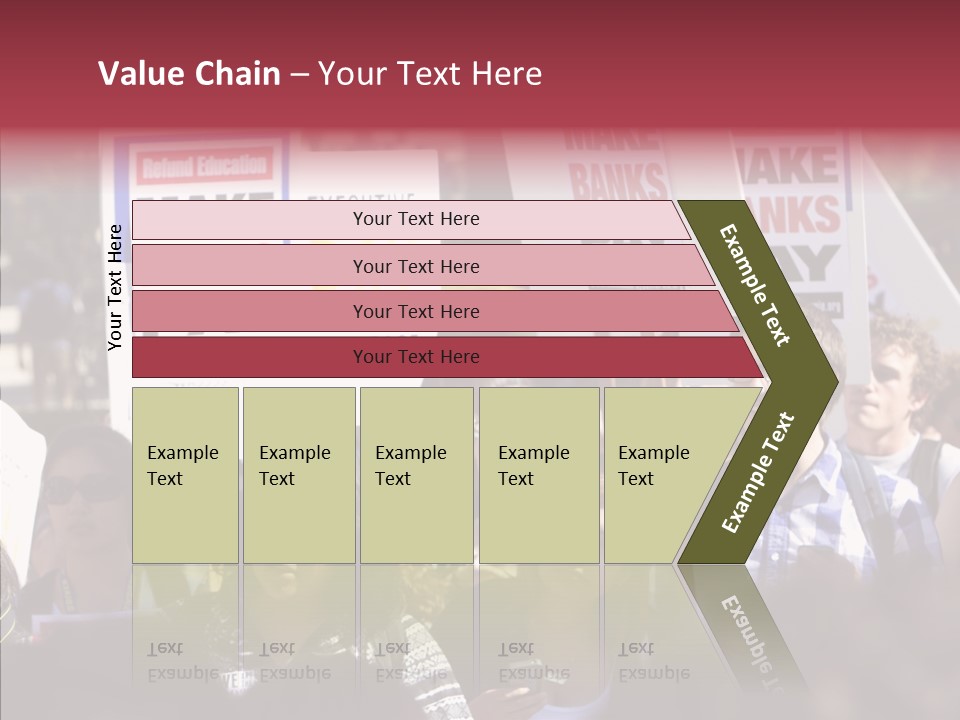 Wooden Ornament Valentine Day PowerPoint Template