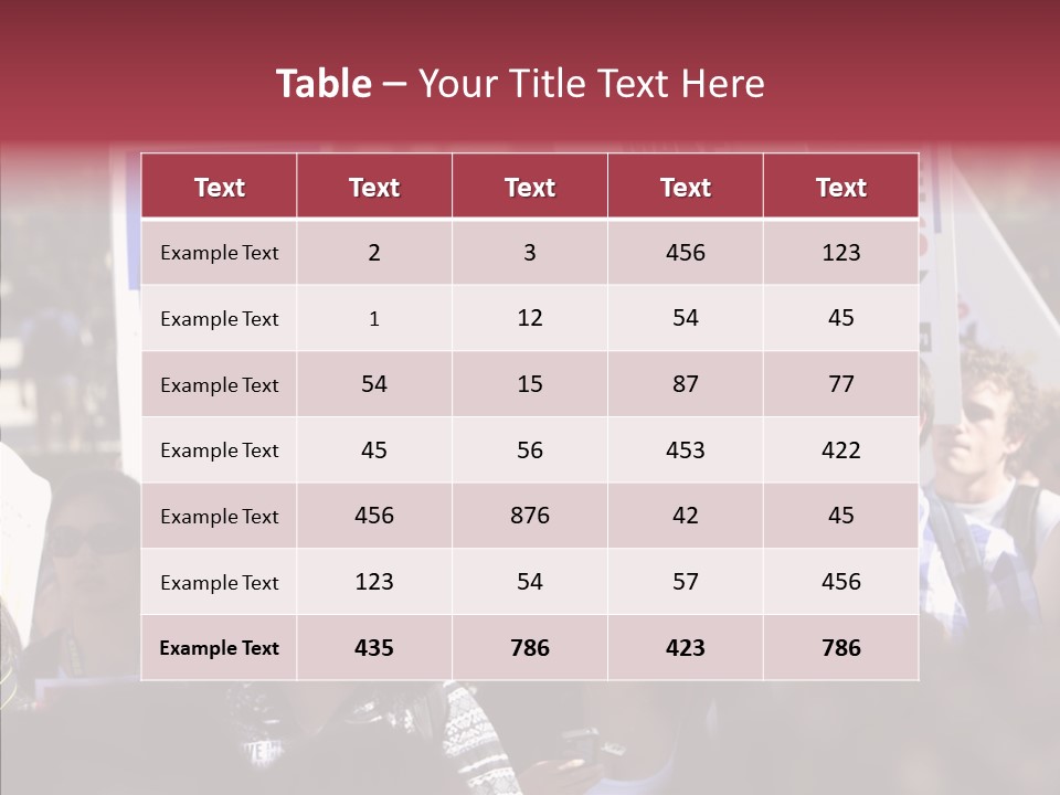 Wooden Ornament Valentine Day PowerPoint Template