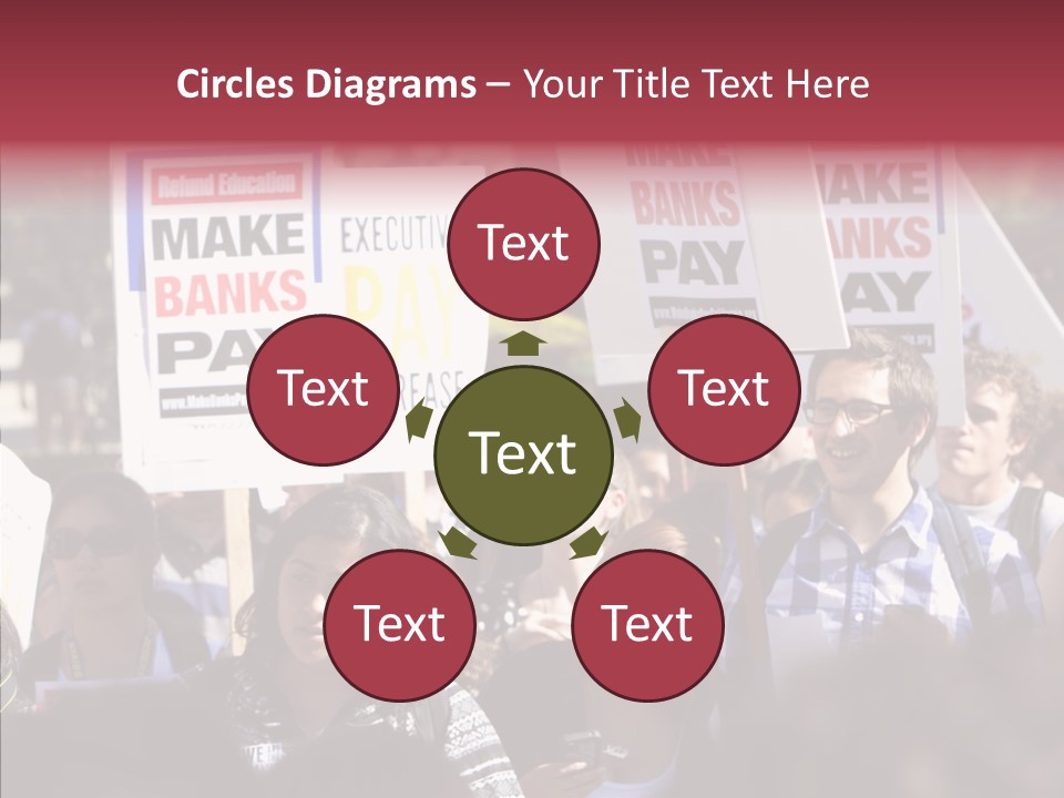 Wooden Ornament Valentine Day PowerPoint Template