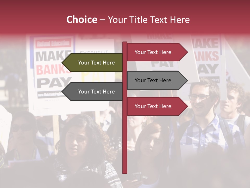 Wooden Ornament Valentine Day PowerPoint Template