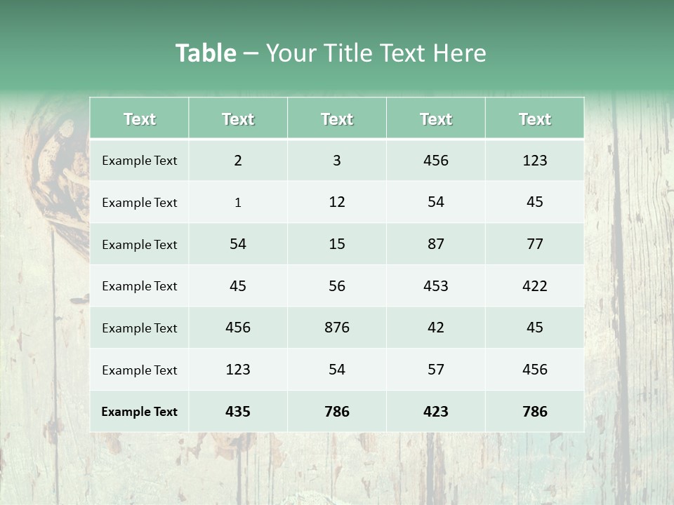 Wooden Ornament Valentine Day PowerPoint Template