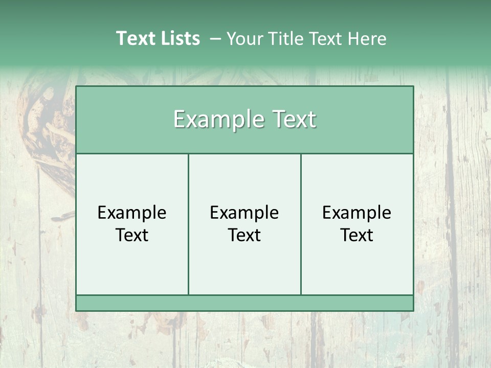 Wooden Ornament Valentine Day PowerPoint Template