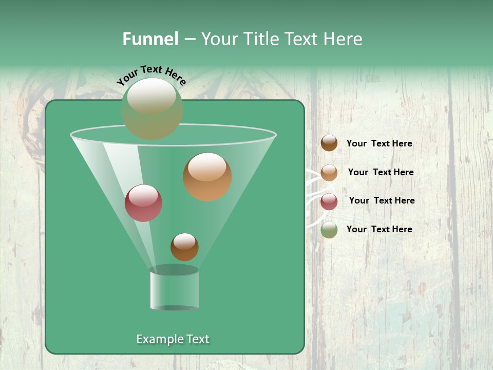 Wooden Ornament Valentine Day PowerPoint Template